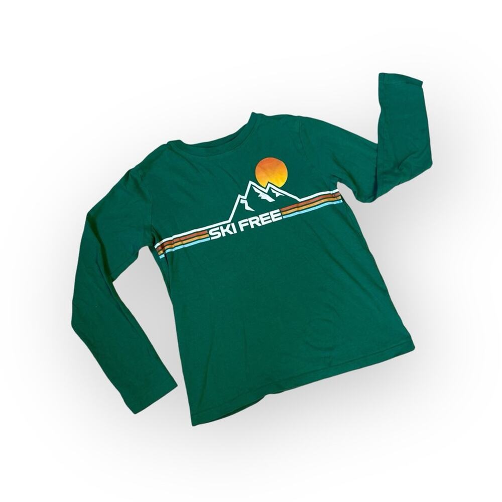 Lands’ End Boys Ski Free Long Sleeve Shirt